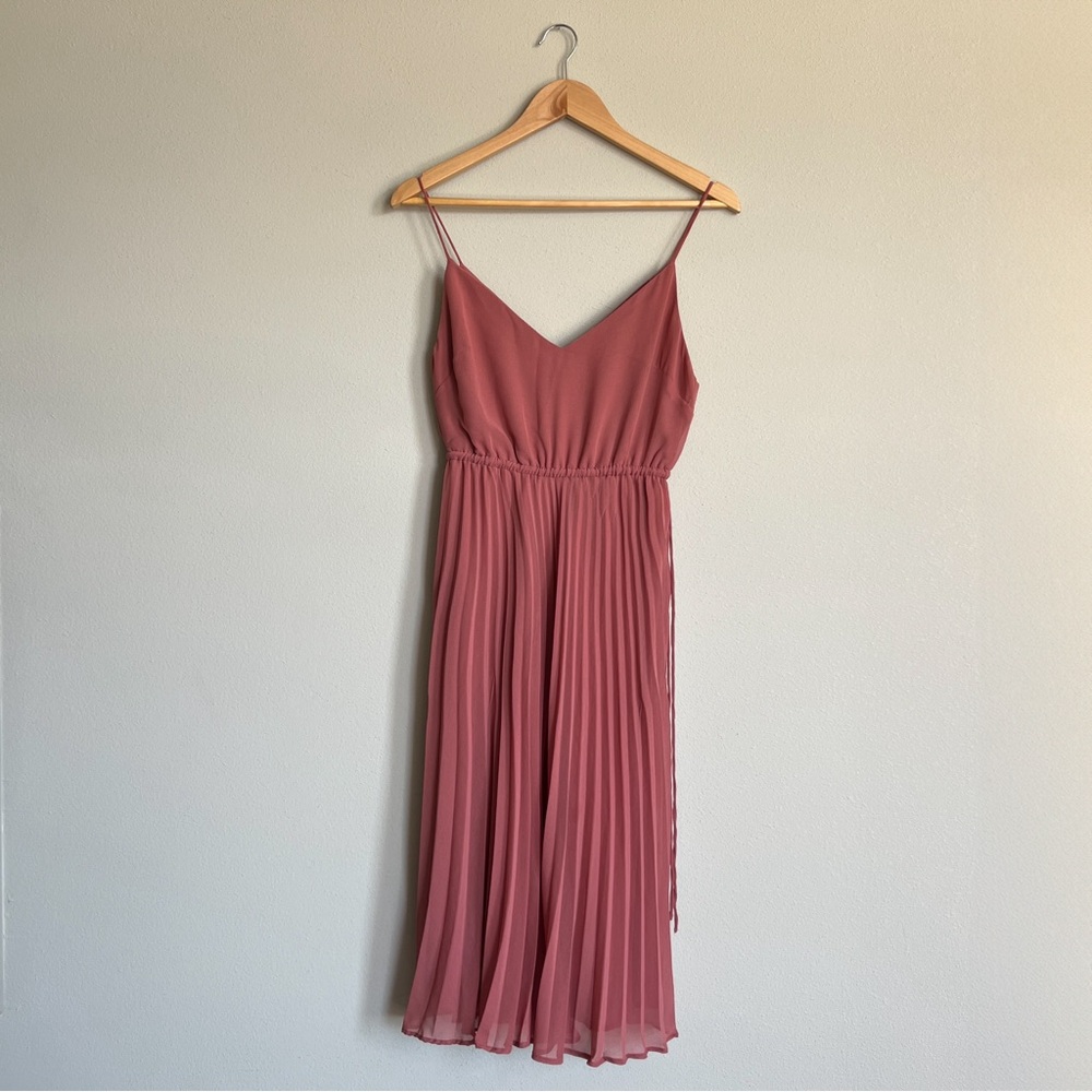 ASOS Pink Midi Dress